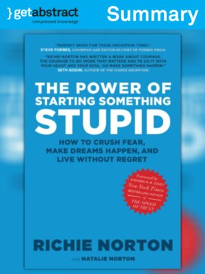 cover image of The Power of Starting Something Stupid (Summary)
